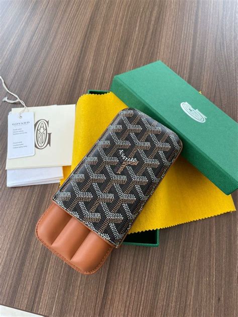 goyard kanye phone case|goyard cigar case.